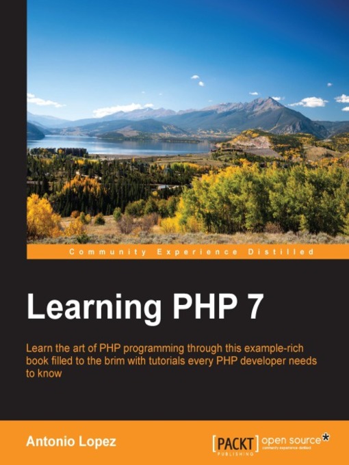 Title details for Learning PHP 7 by Antonio Lopez - Wait list